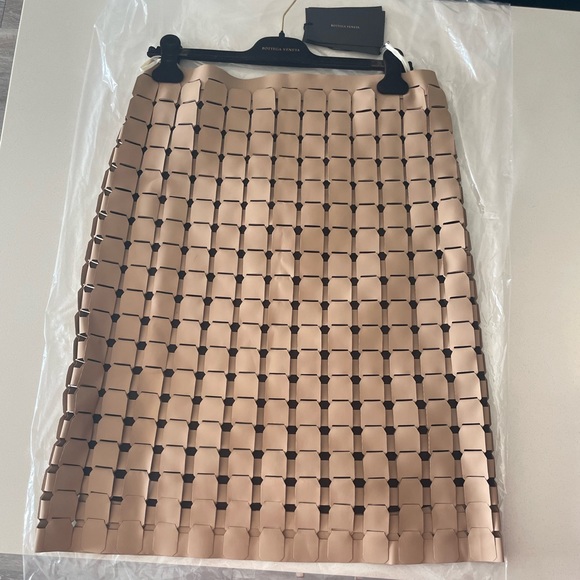 SOLD Bottega Veneta Vernis Satine Skirt - Picture 4 of 16